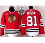 nhl jerseys chicago blackhawks #81 hossa red[2015 stanley cup]