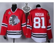nhl jerseys chicago blackhawks #81 hossa red[the skeleton head][2015 stanley cup]