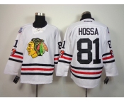 nhl jerseys chicago blackhawks #81 hossa white[2015 new classic]