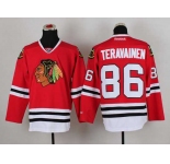 nhl jerseys chicago blackhawks #86 teravainen red