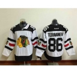 nhl jerseys chicago blackhawks #86 teravainen white[2016 stadium]