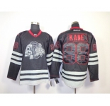 nhl jerseys chicago blackhawks #88 kane black ice[the skeleton head]