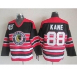 nhl jerseys chicago blackhawks #88 kane black-red[75th]