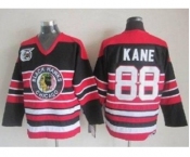 nhl jerseys chicago blackhawks #88 kane black-red[75th]