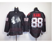 nhl jerseys chicago blackhawks #88 kane full black