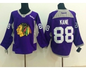nhl jerseys chicago blackhawks #88 kane purple