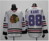 nhl jerseys chicago blackhawks #88 patrick kane white[number purple]