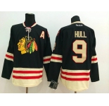 nhl jerseys chicago blackhawks #9 hull black[2015 new classic]