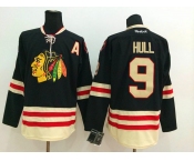 nhl jerseys chicago blackhawks #9 hull black[2015 new classic]