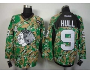 nhl jerseys chicago blackhawks #9 hull camo