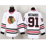 nhl jerseys chicago blackhawks #91 richards white