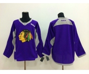 nhl jerseys chicago blackhawks blank purple