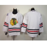 nhl jerseys chicago blackhawks blank white[2015 new classic]
