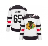 Women Chicago Blackhawks #65 Andrew Shaw White 2016 Stadium Series Stitched NHL Jersey