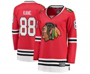 Women Chicago Blackhawks #88 Patrick Kane Fanatics Branded Red Home Breakaway NHL Jersey