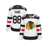 Women Chicago Blackhawks #88 Patrick Kane White 2016 Stadium Series Stitched NHL Jersey
