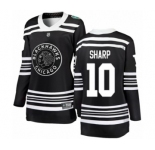 Women's Chicago Blackhawks #10 Patrick Sharp Black 2019 Winter Classic Fanatics Branded Breakaway NHL Jersey