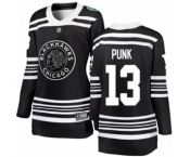 Women's Chicago Blackhawks #13 CM Punk Black 2019 Winter Classic Fanatics Branded Breakaway NHL Jersey