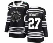 Women's Chicago Blackhawks #27 Adam Boqvist Black 2019 Winter Classic Fanatics Branded Breakaway NHL Jersey