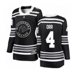 Women's Chicago Blackhawks #4 Bobby Orr Black 2019 Winter Classic Fanatics Branded Breakaway NHL Jersey