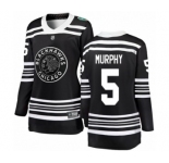 Women's Chicago Blackhawks #5 Connor Murphy Black 2019 Winter Classic Fanatics Branded Breakaway NHL Jersey