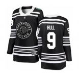 Women's Chicago Blackhawks #9 Bobby Hull Black 2019 Winter Classic Fanatics Branded Breakaway NHL Jersey