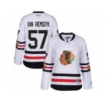 Women's Reebok Chicago Blackhawks #57 Trevor Van Riemsdyk Authentic White 2017 Winter Classic NHL Jersey