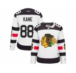 women nhl jerseys chicago blackhawks #88 kane white[2016 stadium]