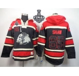 NHL Chicago Blackhawks #65 Andrew Shaw Black Sawyer Hooded Sweatshirt 2015 Stanley Cup Jerseys