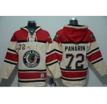nhl jerseys chicago blackhawks #72 panarin red-cream[pullover hooded sweatshirt]