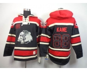 nhl jerseys chicago blackhawks #88 kane red-black[pullover hooded sweatshirt][the skeleton head]
