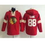 nhl jerseys chicago blackhawks #88 kane red-cream[pullover hooded sweatshirt]