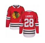 Youth Adidas Chicago Blackhawks #28 Steve Larmer Premier Red Home NHL Jersey