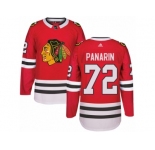 Youth Adidas Chicago Blackhawks #72 Artemi Panarin Authentic Red Home NHL Jersey