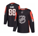 Youth Adidas Chicago Blackhawks #88 Patrick Kane Authentic Black 2018 All-Star Central Division NHL Jersey