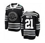 Youth Chicago Blackhawks #21 Stan Mikita Black 2019 Winter Classic Fanatics Branded Breakaway NHL Jersey