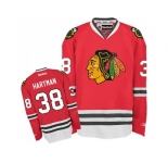 Youth Chicago Blackhawks #38 Ryan Hartman Red Home Stitched NHL Jersey