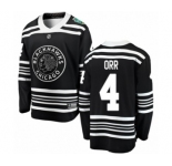 Youth Chicago Blackhawks #4 Bobby Orr Black 2019 Winter Classic Fanatics Branded Breakaway NHL Jersey