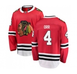 Youth Chicago Blackhawks #4 Bobby Orr Fanatics Branded Red Home Breakaway NHL Jersey