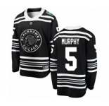 Youth Chicago Blackhawks #5 Connor Murphy Black 2019 Winter Classic Fanatics Branded Breakaway NHL Jersey