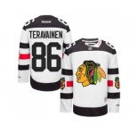 Youth Chicago Blackhawks #86 Teuvo Teravainen White 2016 Stadium Series Stitched NHL Jersey