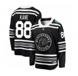 Youth Chicago Blackhawks #88 Patrick Kane Black 2019 Winter Classic Fanatics Branded Breakaway NHL Jersey