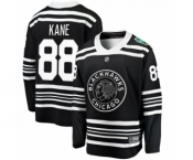 Youth Chicago Blackhawks #88 Patrick Kane Black 2019 Winter Classic Fanatics Branded Breakaway NHL Jersey