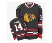Youth Reebok Chicago Blackhawks #14 Richard Panik Premier Black Third NHL Jersey