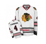 Youth Reebok Chicago Blackhawks #4 Bobby Orr Authentic White Away NHL Jersey
