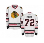 Youth Reebok Chicago Blackhawks #72 Artemi Panarin Authentic White Away NHL Jersey