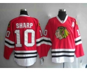 youth nhl chicago blackhawks #10 sharp red