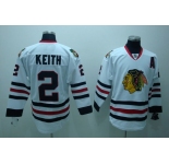 youth nhl chicago blackhawks #2 keith white