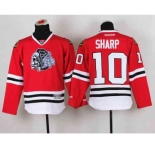youth nhl jerseys chicago blackhawks #10 sharp red-1[the skeleton head]