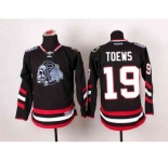 youth nhl jerseys chicago blackhawks #19 toews black-1[2014 Stadium Series][the skeleton head]